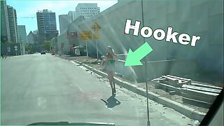 BANGBROS - The Bang Instructor Picks Up A Hooker Named Victoria Gracen On The Streets Of Miami