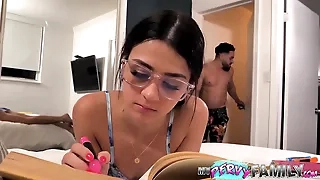Delinquent Bro Fucks Nerdy Teen Step-Sister - Kylie Sign -